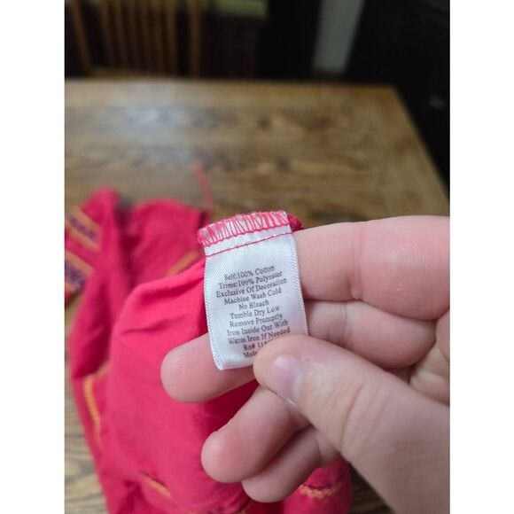 Johnny Was 3J workshop pink embroidered tunic blouse sz Small - Picture 3 of 4